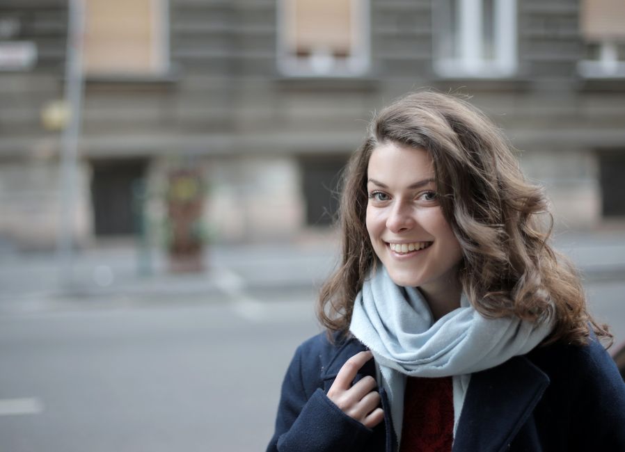 Teilnehmerin beim Englischkurs in Köln