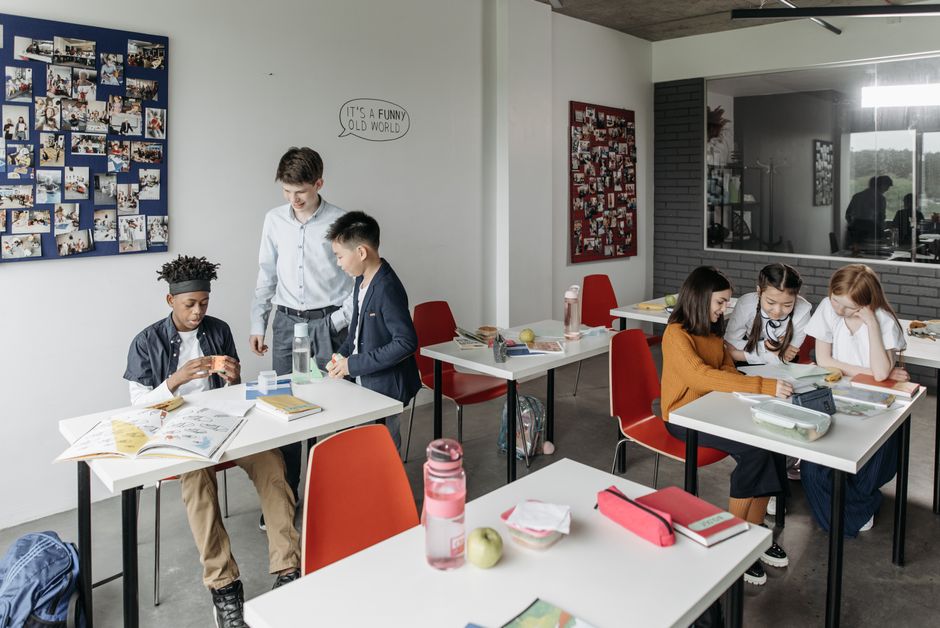 Porträt einer Lehrkraft für Englischkurse